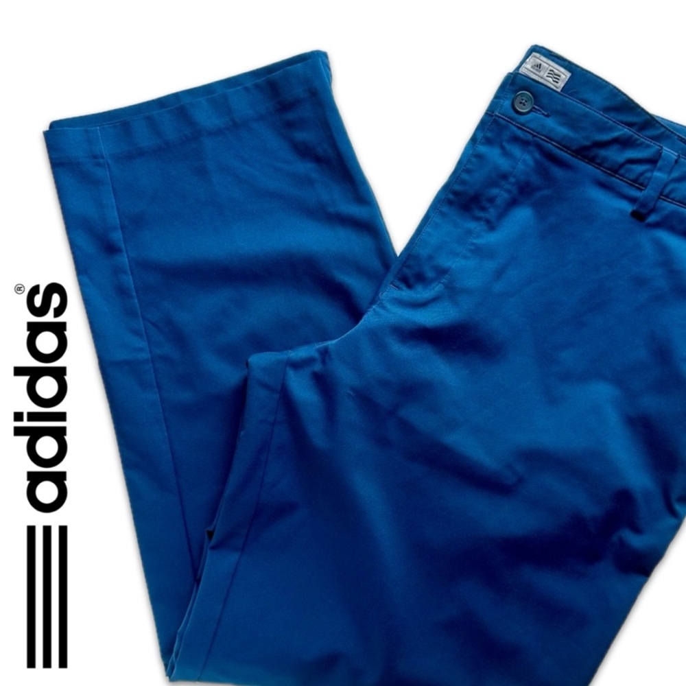 Adidas Men's Performance Pants 38x40 Cobalt Blue